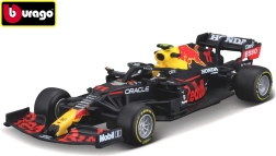 Bburago Red Bull Racing RB16B 2021 Sergio Pérez 1:43 mudelauto – Kiivriga