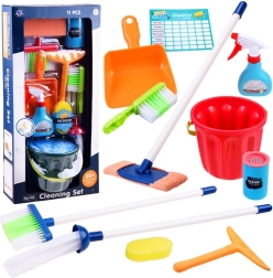 Large kids’ cleaning set with bucket, mop and accessories