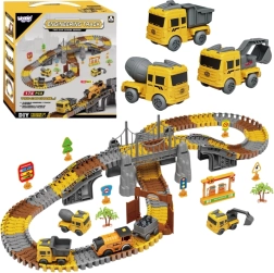 WOOPIE Elektriline autorada Ehitusplats (174 detaili)