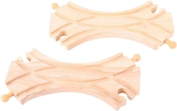 Bigjigs Rail ühendatud sümmeetriline pöörang