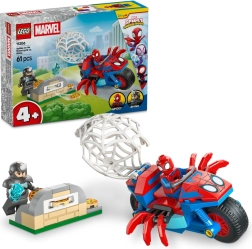 LEGO Spidey mootorrattal vs. Rhino