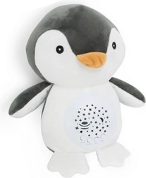 Uinutav plüüsist pingviin 26 cm valguse ja meloodiatega