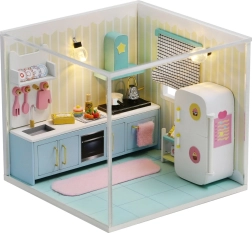 Miniature House Happy Kitchen 2Kids Toys