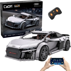 CaDA RC ehituskomplekt sportauto AUDI R8 Coupé 1:14, 536 klotsi