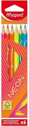 Maped Neon värvipliiatsid 6 tk