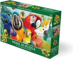 3D pusle Naeratavad papagoid 100 tükki