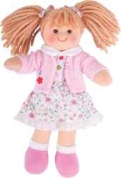 Bigjigs Toys riidest nukk Poppy 28 cm
