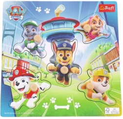 Puidust mini-mõistatused PAW PATROL – 5 tükki