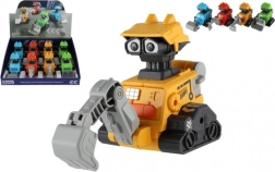 Kosmose robot hoorattaveoga – plastist sõitev robot 14 cm, 4 varianti