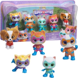Disney Junior Super Kitties 5 figuuri komplekt – kassipoegade tiim