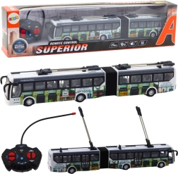 Kaugjuhitav linnatrollibuss LED-tuledega