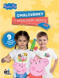 Värviraamat triigitavate piltidega Peppa Pig