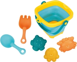 Kokkupandav ämber ja liivamänguasjad BABY MIX – 5-osaline komplekt