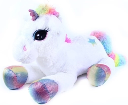 Suur plüüsist ükssarvik Funkie 85 cm