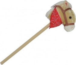 Heliga hobune pulgal heliefektiga 80 cm, beež