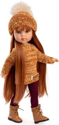 Realistic doll Penelope with all-vinyl body 34 cm