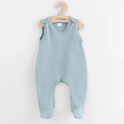 Baby footed overalls NEW BABY Classic II dark mint