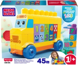 Mega Bloks lõbus loendusbuss
