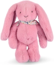 Doudou pehme plüüsküülik salliga, roosa