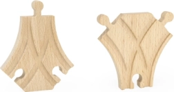 Puidust lühike pöörang, 2 tk