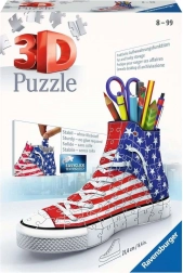 RAVENSBURGER 3D Puzzle Sneaker (American) 108 pieces