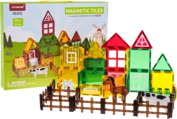 Magnetiline ehituskomplekt talu 46 osa