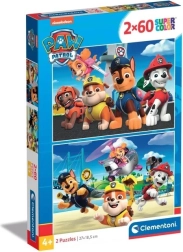 pusle 2 × 60 tükki Paw Patrol Super Color