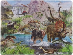 Dinosauruste pusle 104 tükiga alusel