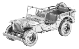 3D metallist pusle Jeep Willys MB Overland ICONX