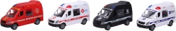 Friction-Powered Rescue Car 12 cm