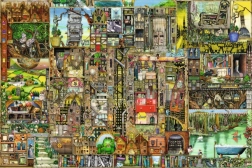 Ravensburger pusle Bizardní linn 5000 tk