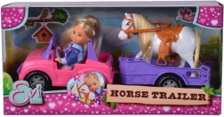 Nukk Evi Love džibiga ja hobusehaagisega