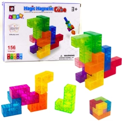 Magnetkuubikud Magic Magnetic Cubes – loogiline pusle väljakutsetega, 9 osa