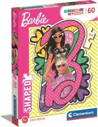 Pusle 60 tükki – vormitud BARBIE Clementonilt