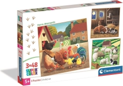 Puzzle Moments on the Farm 3x48 pieces