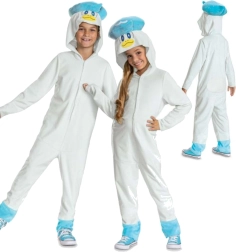 Laste kostüüm POKEMON Quaxly kigurumi kapuutsiga 127–136 cm (7–8 a)