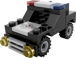 BLOXO politseiauto ühilduv ehituskomplekt 31 osa