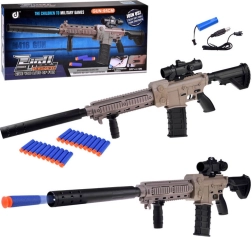 Suur automaatne vahtnooleblaster optika ja salvega