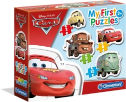 Clementoni minu esimene pusle Autod 4‑ühes (3, 6, 9, 12 tükki)