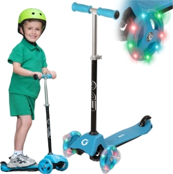 EVO laste kolmerattaline tõukeratas Light Up Mini Cruiser sinine