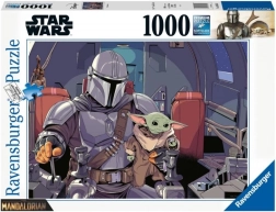 Ravensburgeri pusle STAR WARS: THE MANDALORIAN 1000 tükki