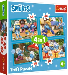 TREFL pusle Smurfide külake 4-ühes