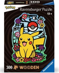 Wooden Outline Puzzle POKÉMON Pikachu 300 pieces