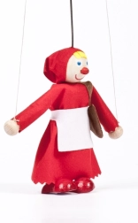 Gerlich wooden puppet Little Red Riding Hood