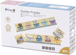 Puust numbritega pusle PolarB Montessori