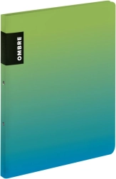 PP A4 Ring Binder with 2 Rings, Ombre Green