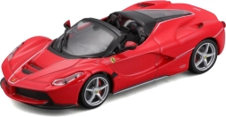 Bburago metallist automudel 1:43 Ferrari LaFerrari Aperta – Punane