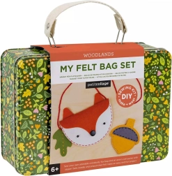 Loominguline komplekt: rebasekujuline käekott ja tõru rahakott PETIT COLLAGE