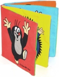 Tekstiilist krabisev lahtikäiv raamat KRTEK 10 × 10 cm