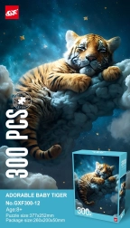 Pusle 300 tükki – tiigripoeg pilvedes
